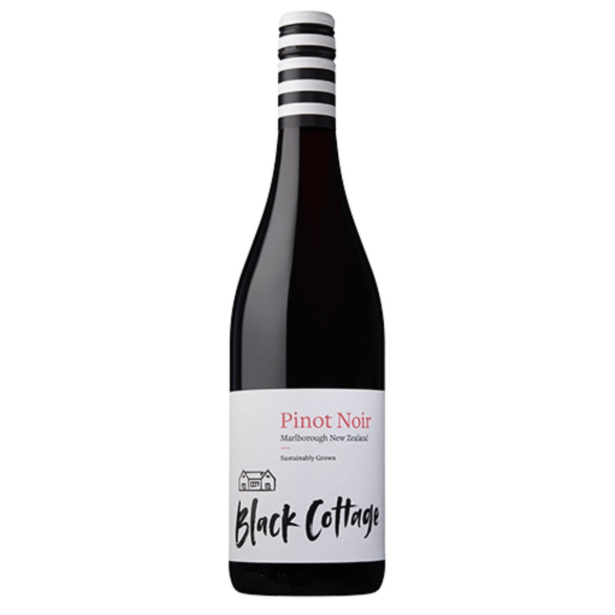 Black Cottage Marlborough Pinot Noir 2023 (12 Bottles) Marlborough, New Zealand — wine from Marlborough, New Zealand