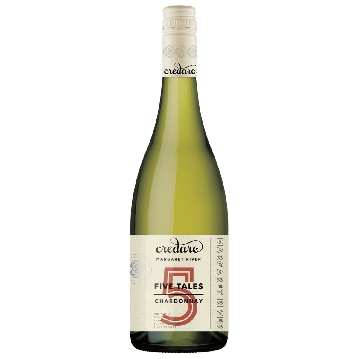 Credaro Five Tales Chardonnay 2025 (12 Bottles) Caves Road, Yallingup — wine from Caves Road, Yallingup