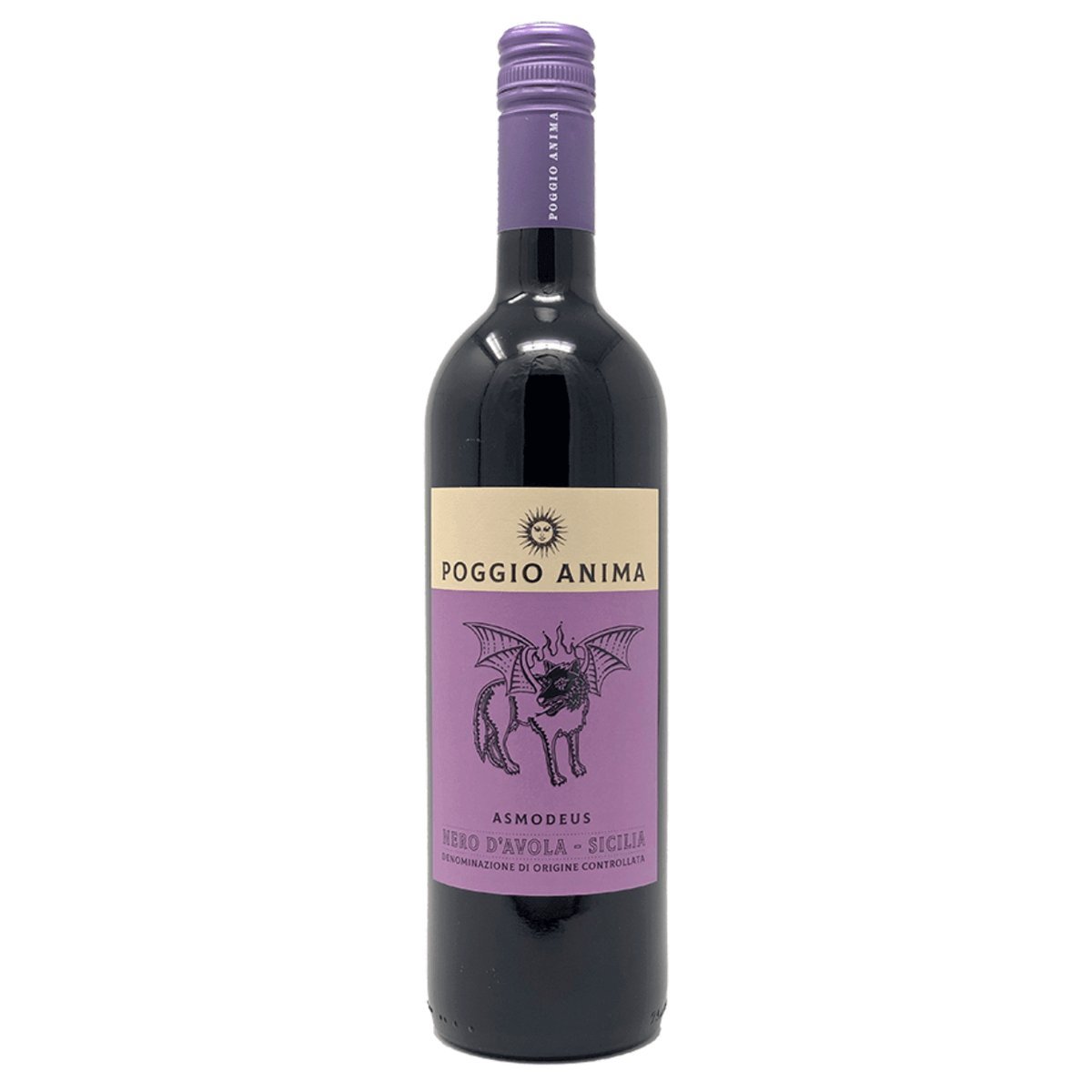 Poggio Anima Asmodeus Nero D'Avola DOC 2023 (12 Bottles) Firenze, Italy — Nero D'Avola from Firenze, Italy