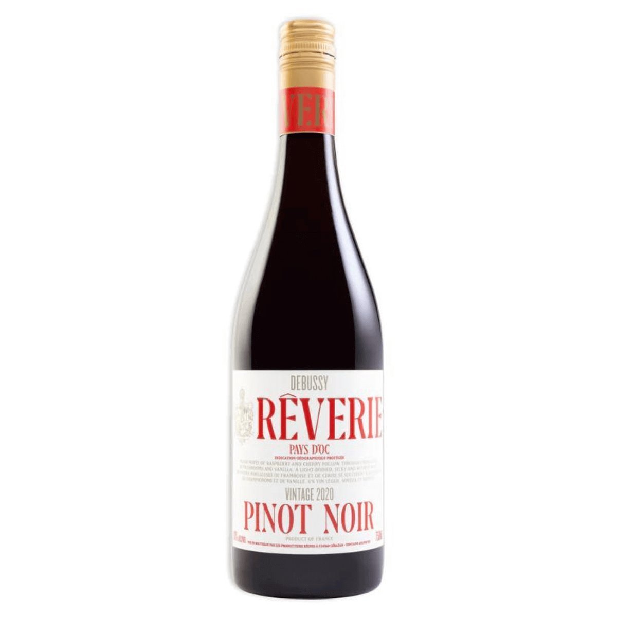 Debussy Reverie Pinot Noir 2024 (12 Bottles) Languedoc, France — wine from Languedoc, France