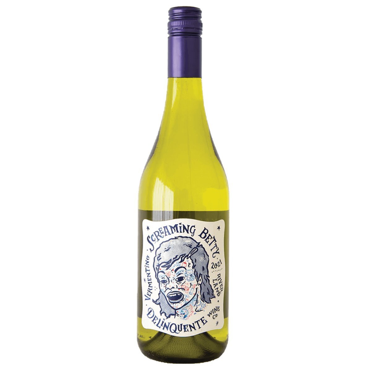 Delinquente Wine Co 'Screaming Betty' Vermentino 2025 (6 Bottles) Riverland — wine from Australia