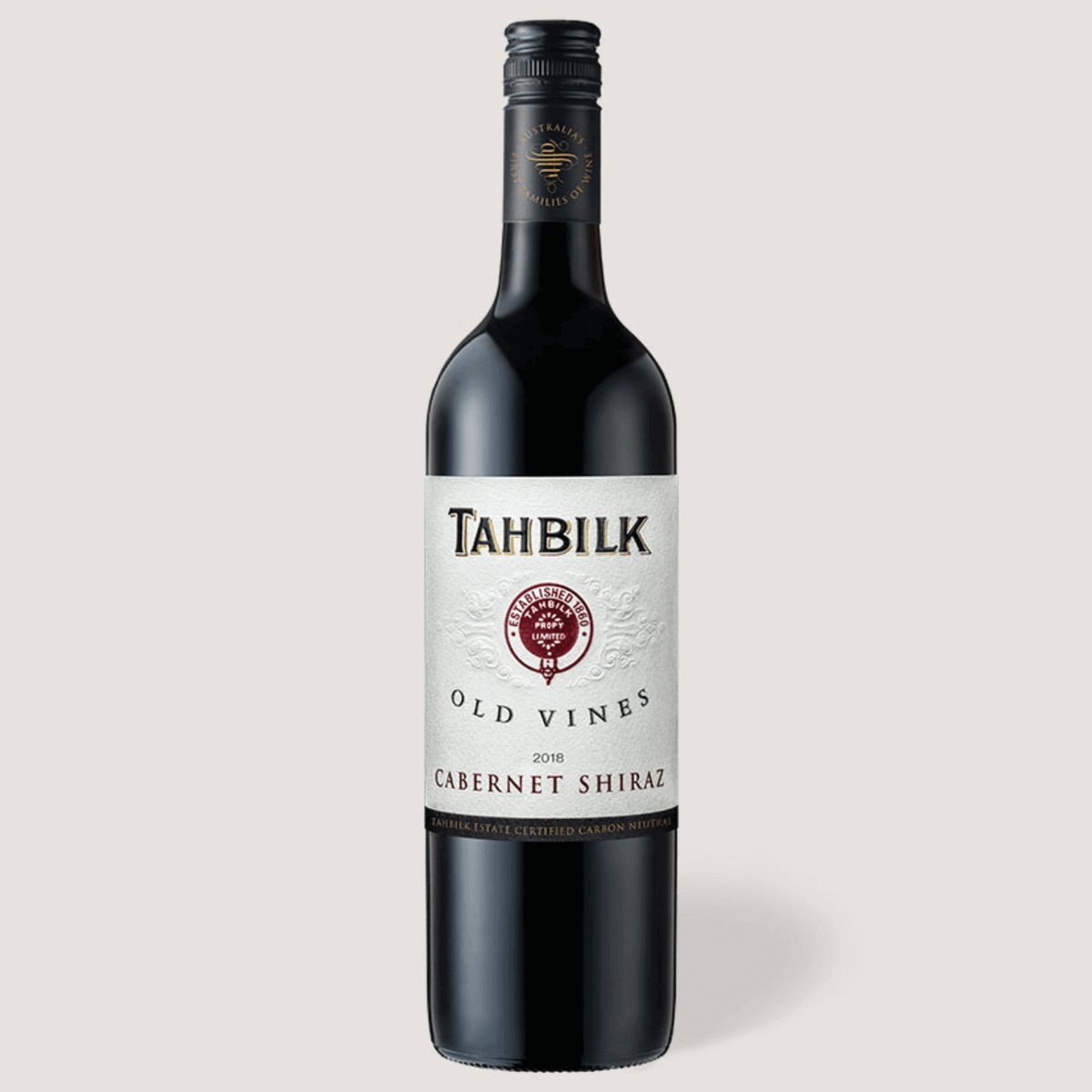 Tahbilk Old Vines Cabernet Shiraz 2018 (6 Bottles) Nagambie, Victoria — wine from Australia