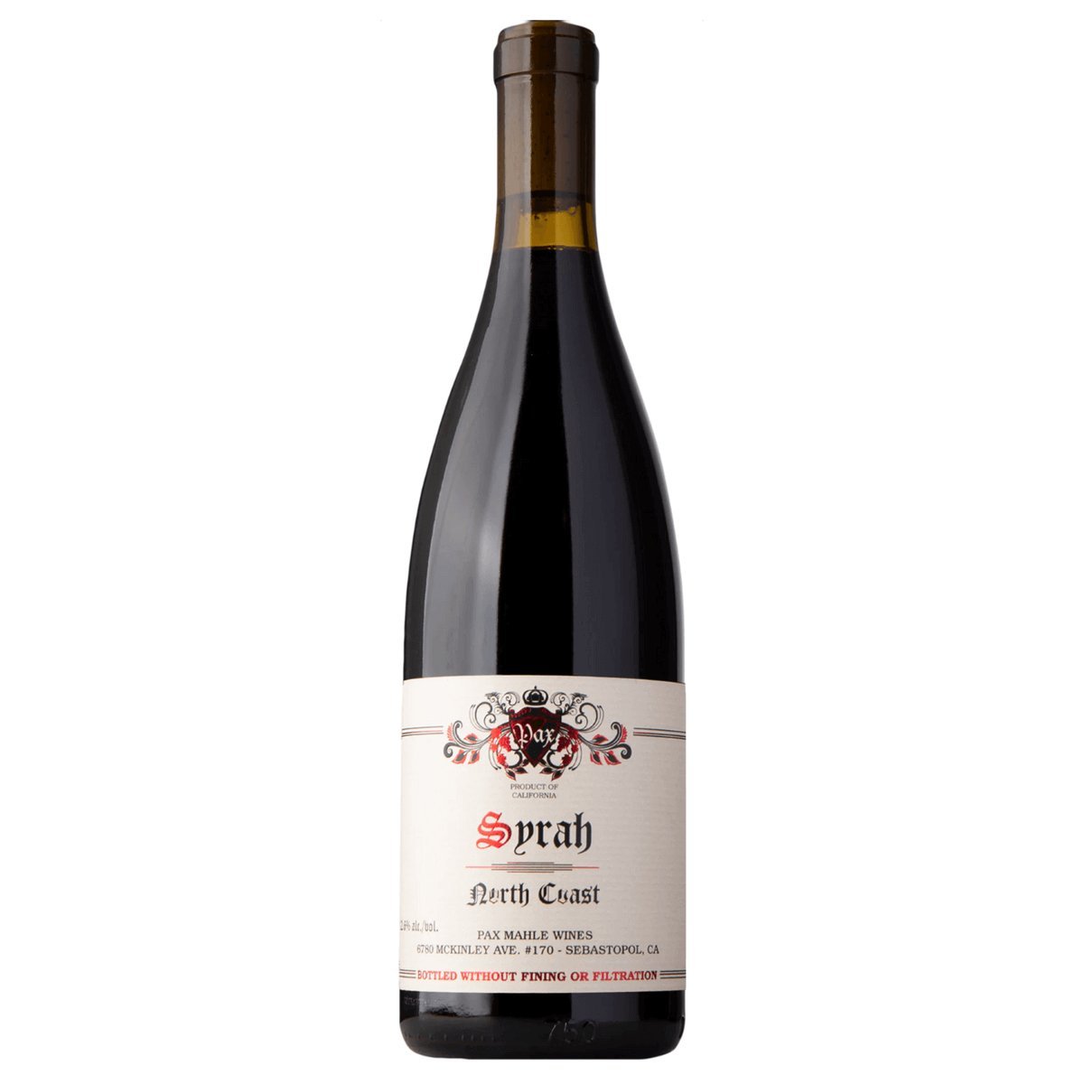 Pax North Coast Syrah 2022 ( 6 Bottles) Napa Valley, USA — wine from Australia