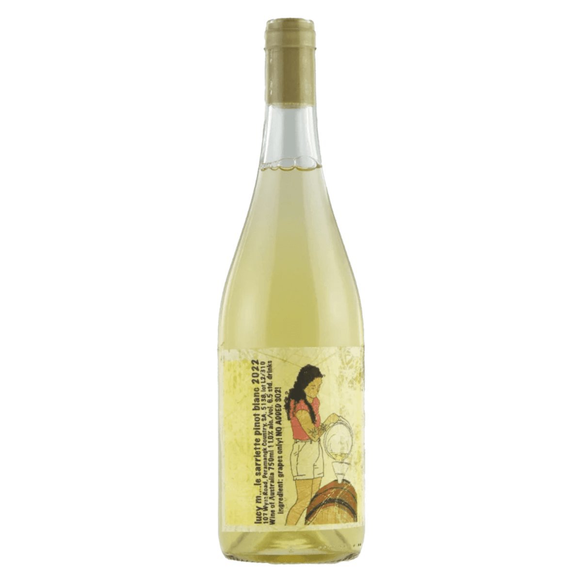 Lucy M La Sarriette Pinot Blanc 2022 (6 Bottles) Adelaide Hills — wine from Australia