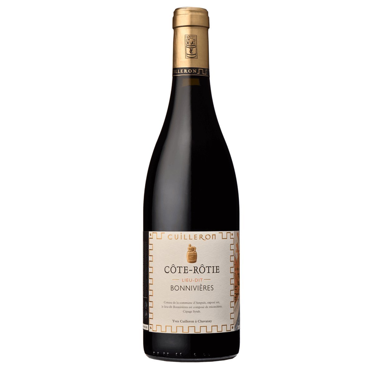Yves Cuilleron Côte-Rôtie Lieu-dit Bonnivières Syrah 2022 (6 Bottles) Rhône Valley, France — wine from Australia