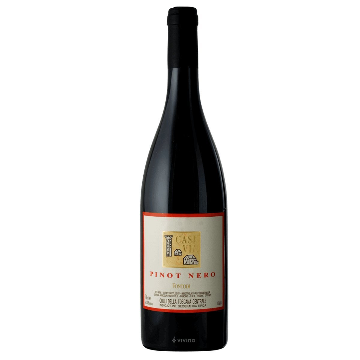 Fontodi Case Via Pinot Nero 2017 (6 Bottles) Tuscany, Italy — wine from Australia