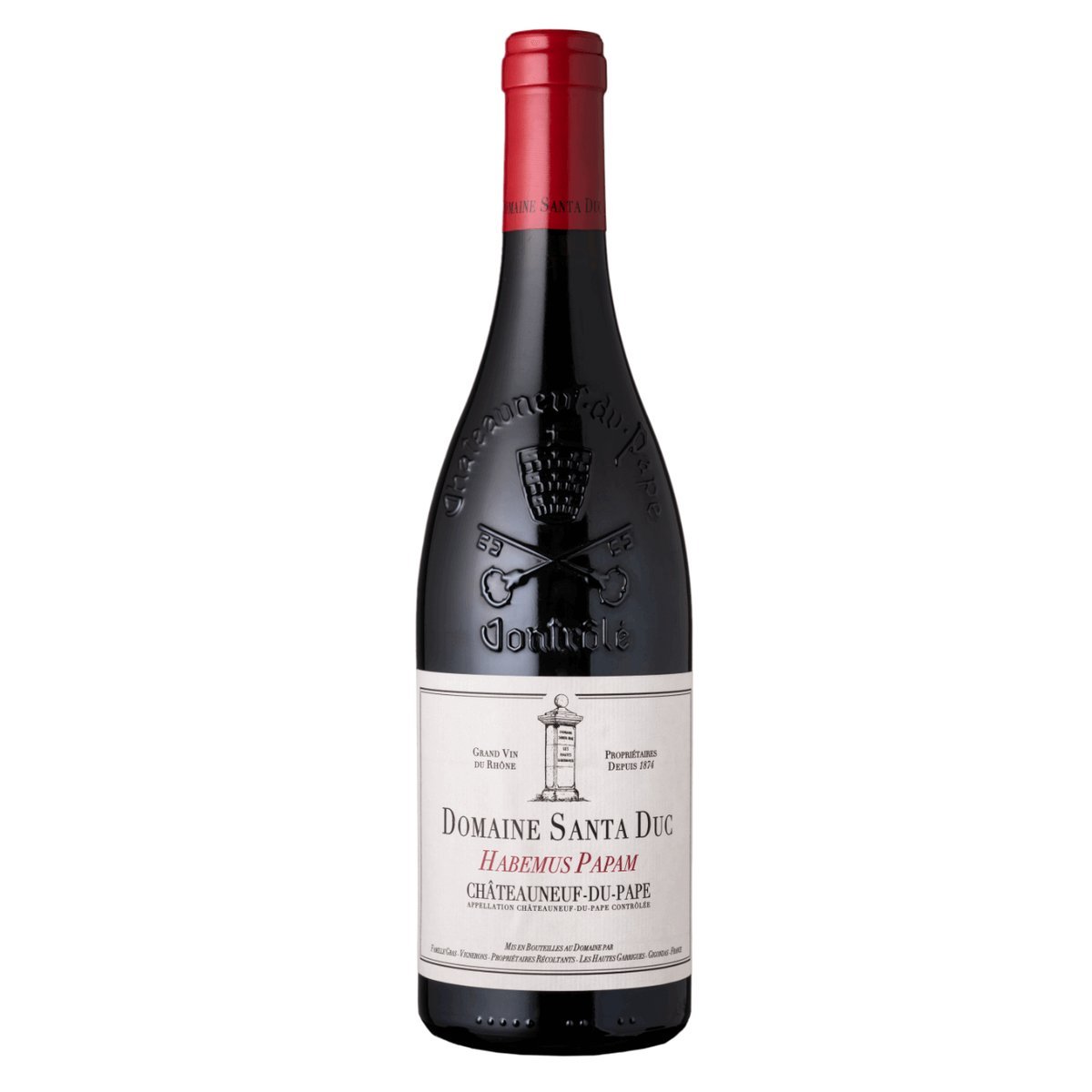 Domaine Santa Duc Habemus Papam Chateauneuf-du-Pape 2019 2019 (6 Bottles) Rhone, France — wine from Australia