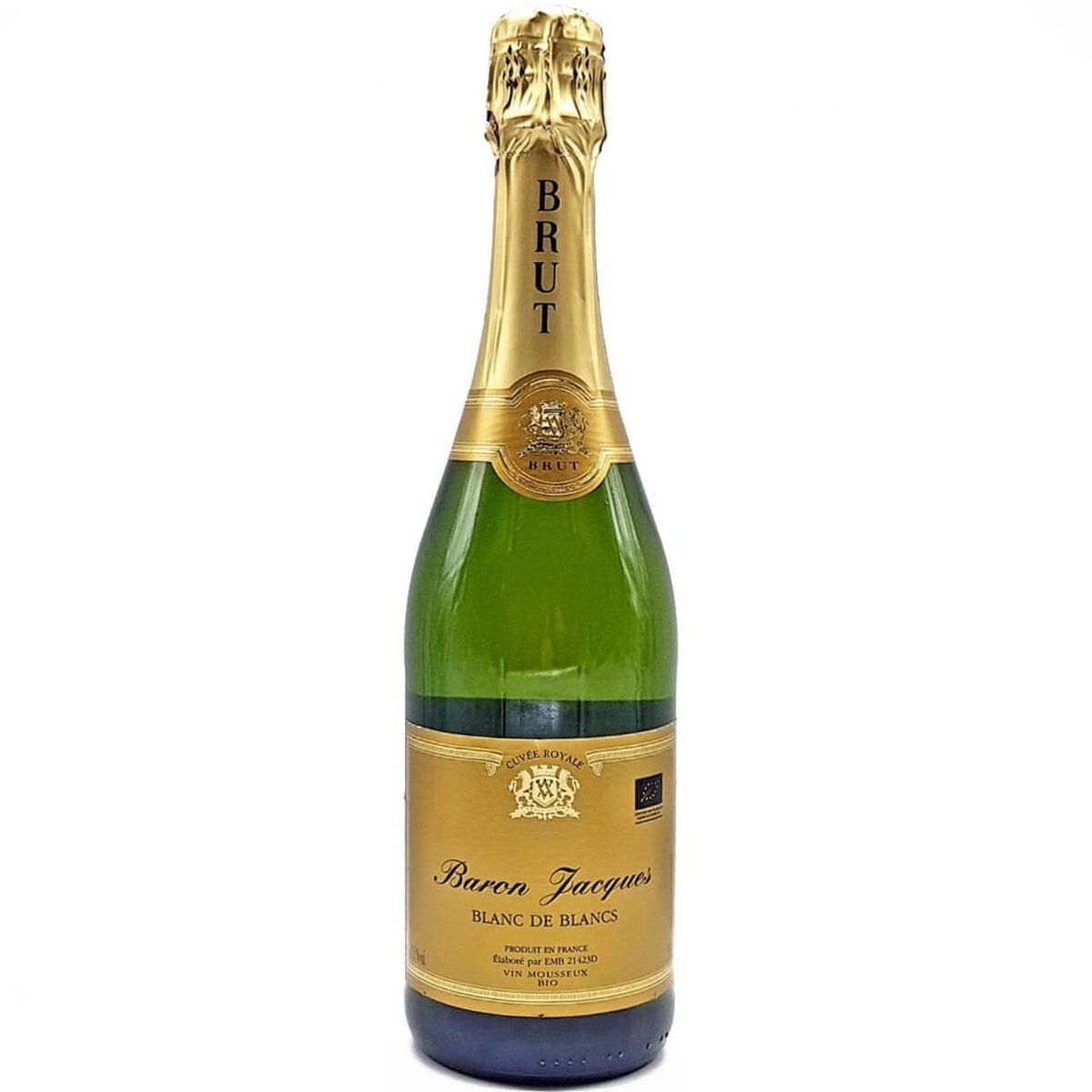Baron Jacques Brut Blanc de Blancs NV (6 Bottles) Burgundy, France — wine from Australia