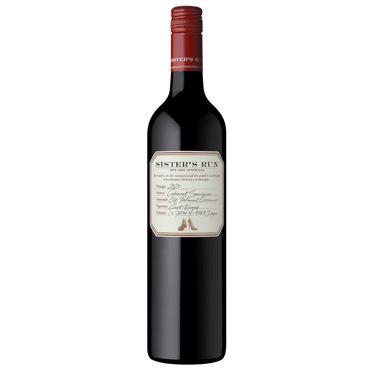 Sister’s Run Old Testament Cabernet Sauvignon 2022 (6 Bottles) Coonawarra, SA — wine from Australia