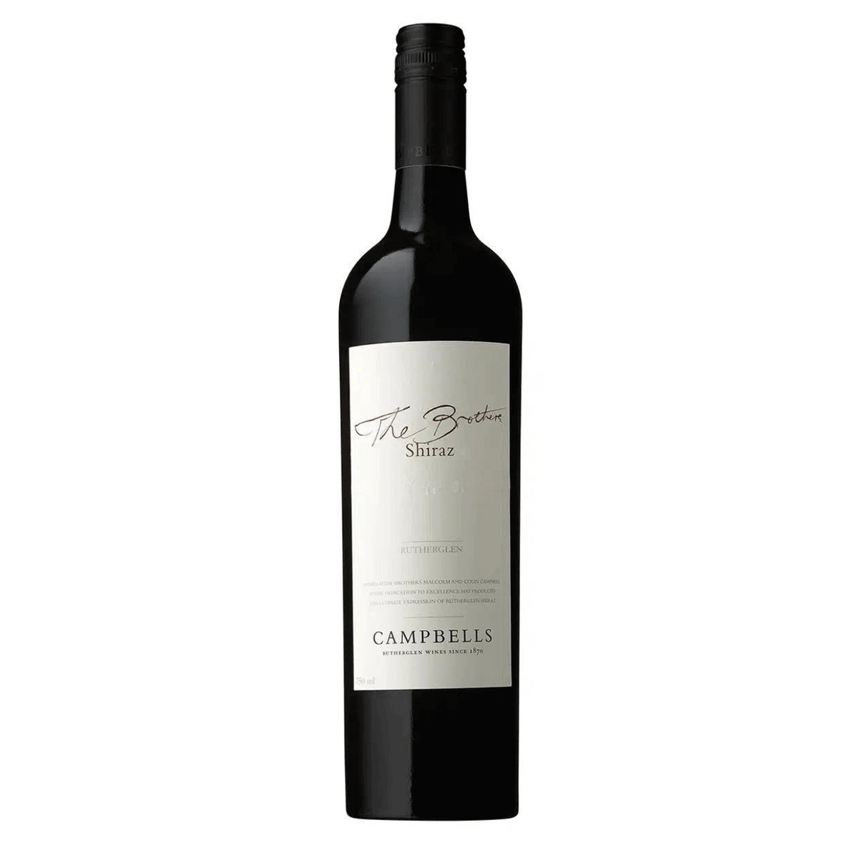 Campbells The Brothers Shiraz 2021 (6 Bottles) Rutherglen — wine from Australia