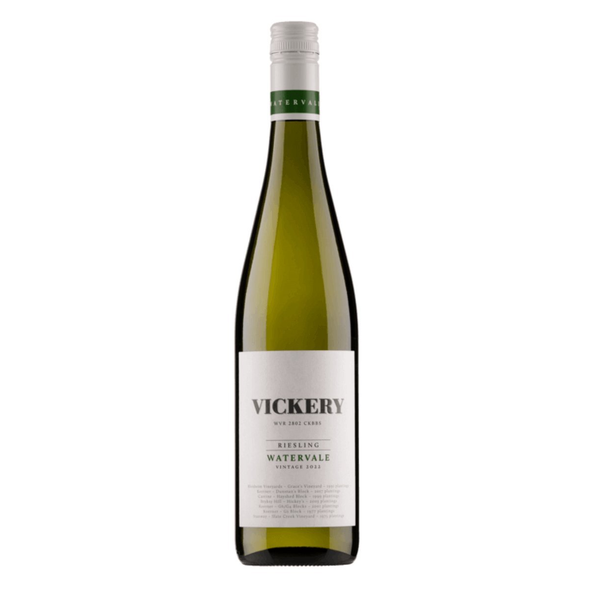 Vickery Wines Watervale Riesling 2024 (12 Bottles) Clare Valley, SA — Riesling from Clare Valley