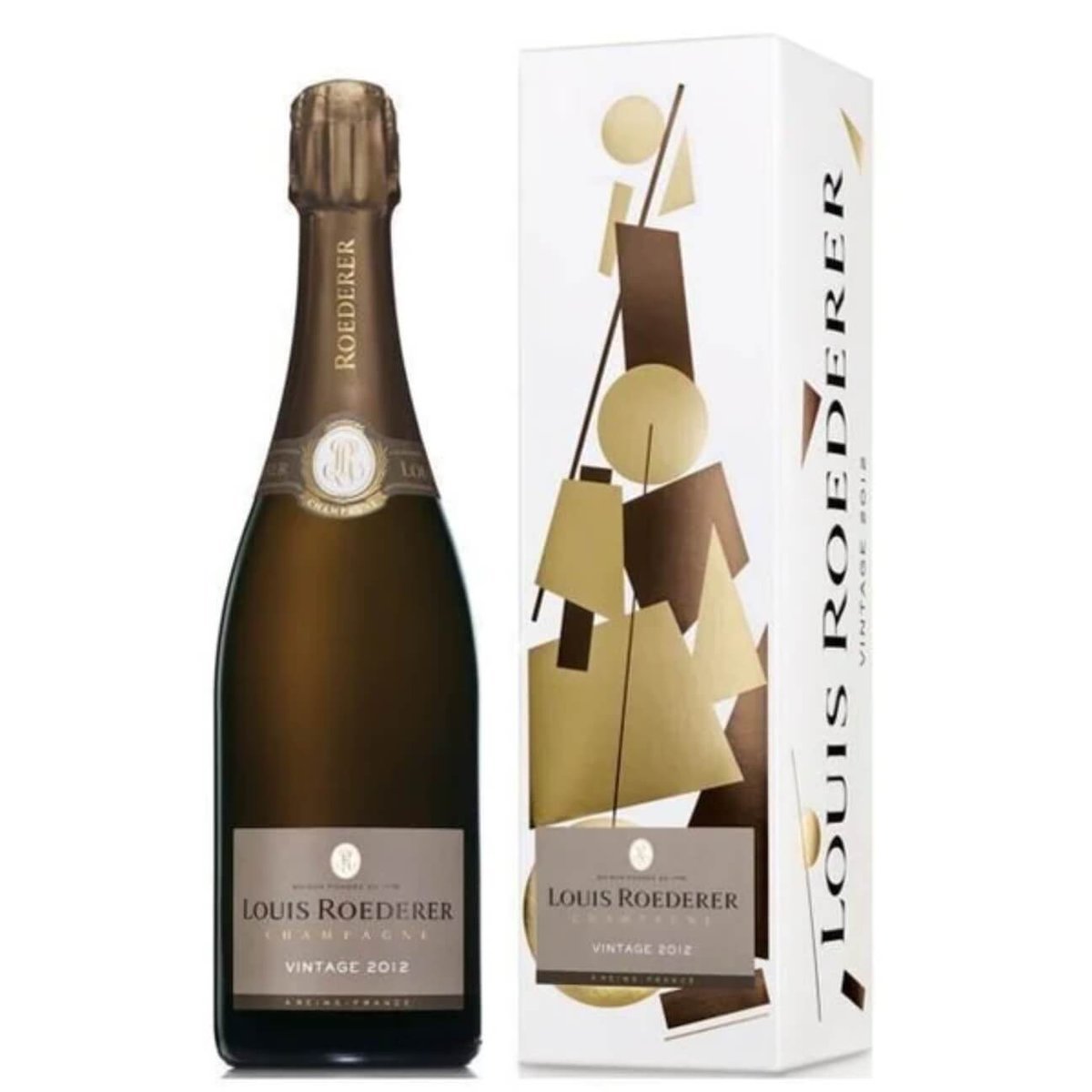 Louis Roederer Vintage Brut Graphic Champagne 2016 Graphic Gift Box (6 Bottles) Champagne, France — Blanc de Blanc from Graphic Gift Box (6 Bottles) Champagne, France
