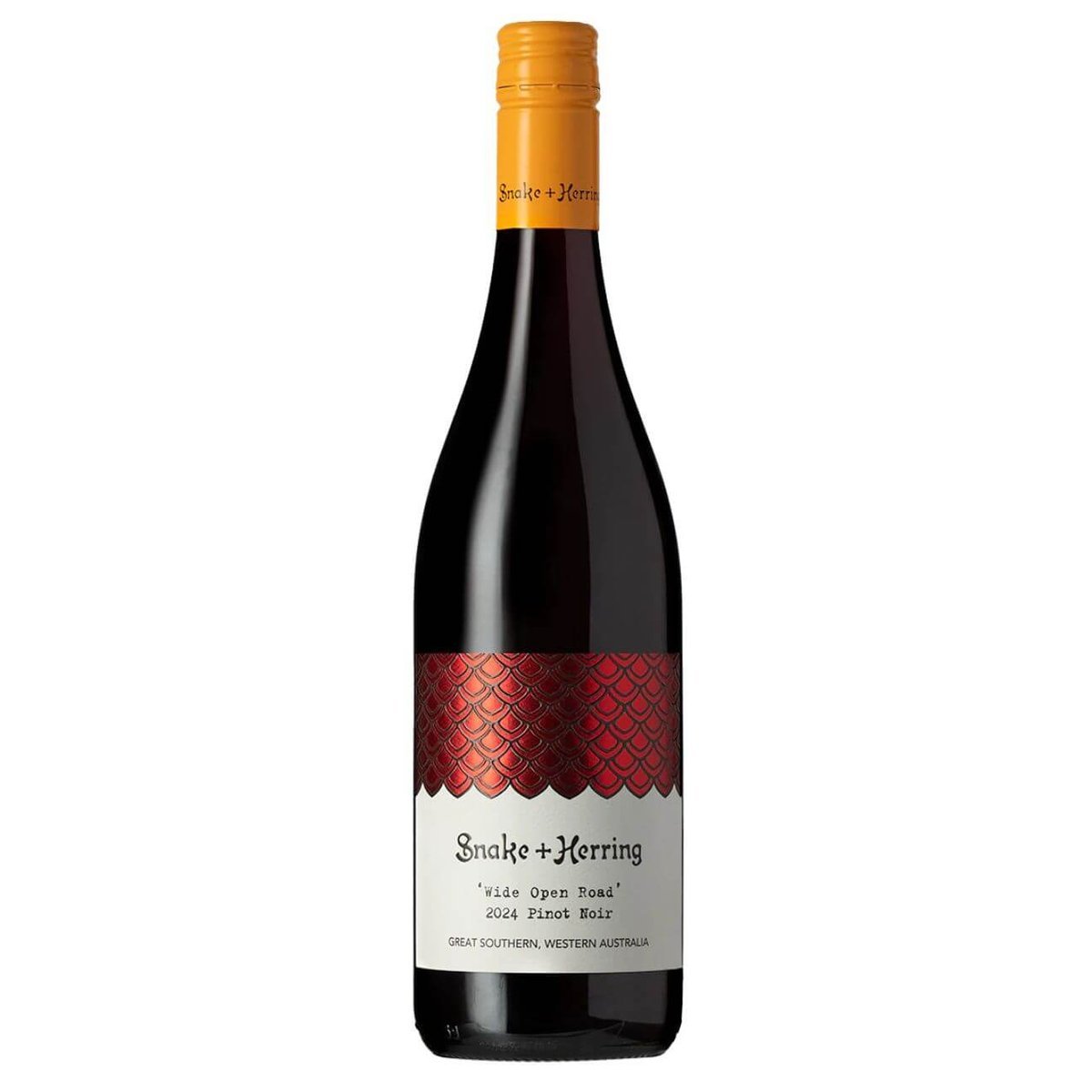 Snake and Herring ‘Wide Open Road’ Pinot Noir 2024 (12 Bottles) Mount Barker, WA — wine from Mount Barker