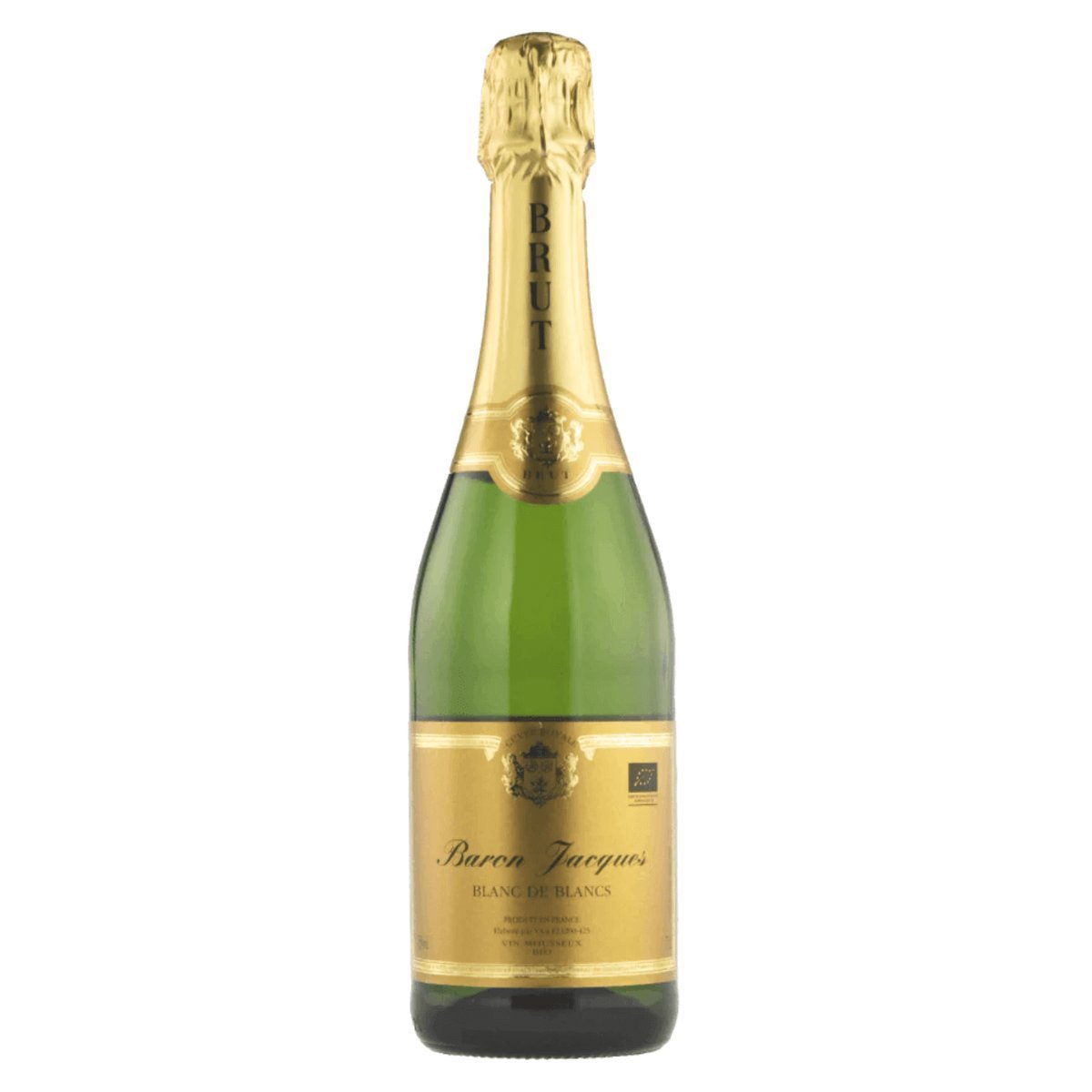 Baron Jacques Brut Blanc de Blancs NV (12 Bottles) Burgundy, France — Blanc de Blanc from Australia