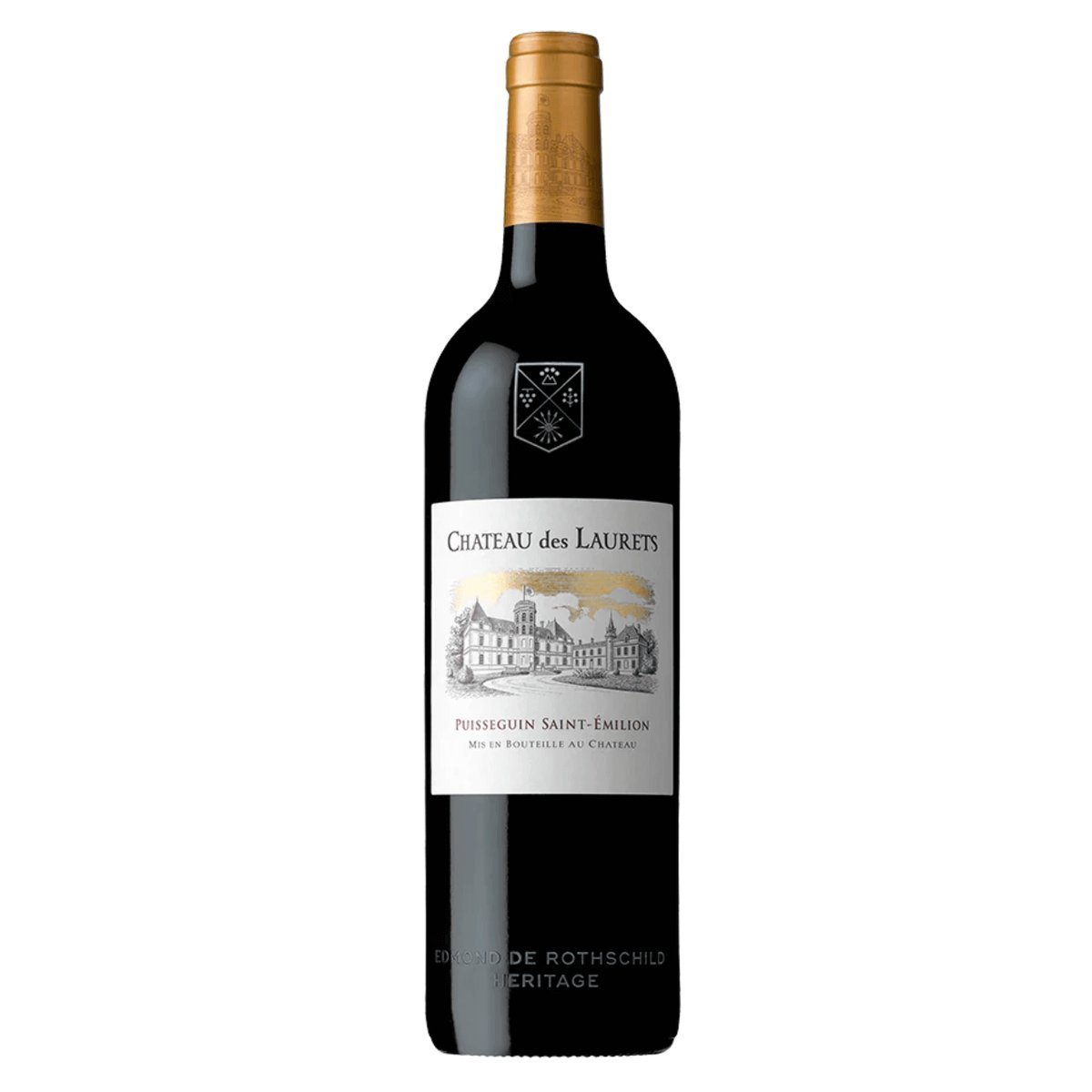 Chateau des Laurets Puisseguin 2018 (6 Bottles) Saint Emilion, France — wine from Saint Emilion, France