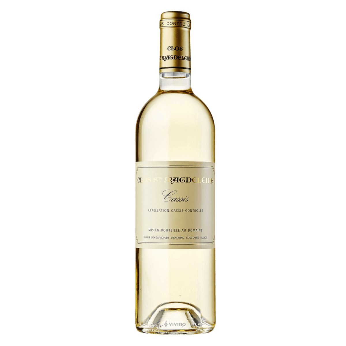 Clos Sainte Magdeleine Cassis Blanc 2022 (6 Bottles) Provence, France — wine from Provence, France