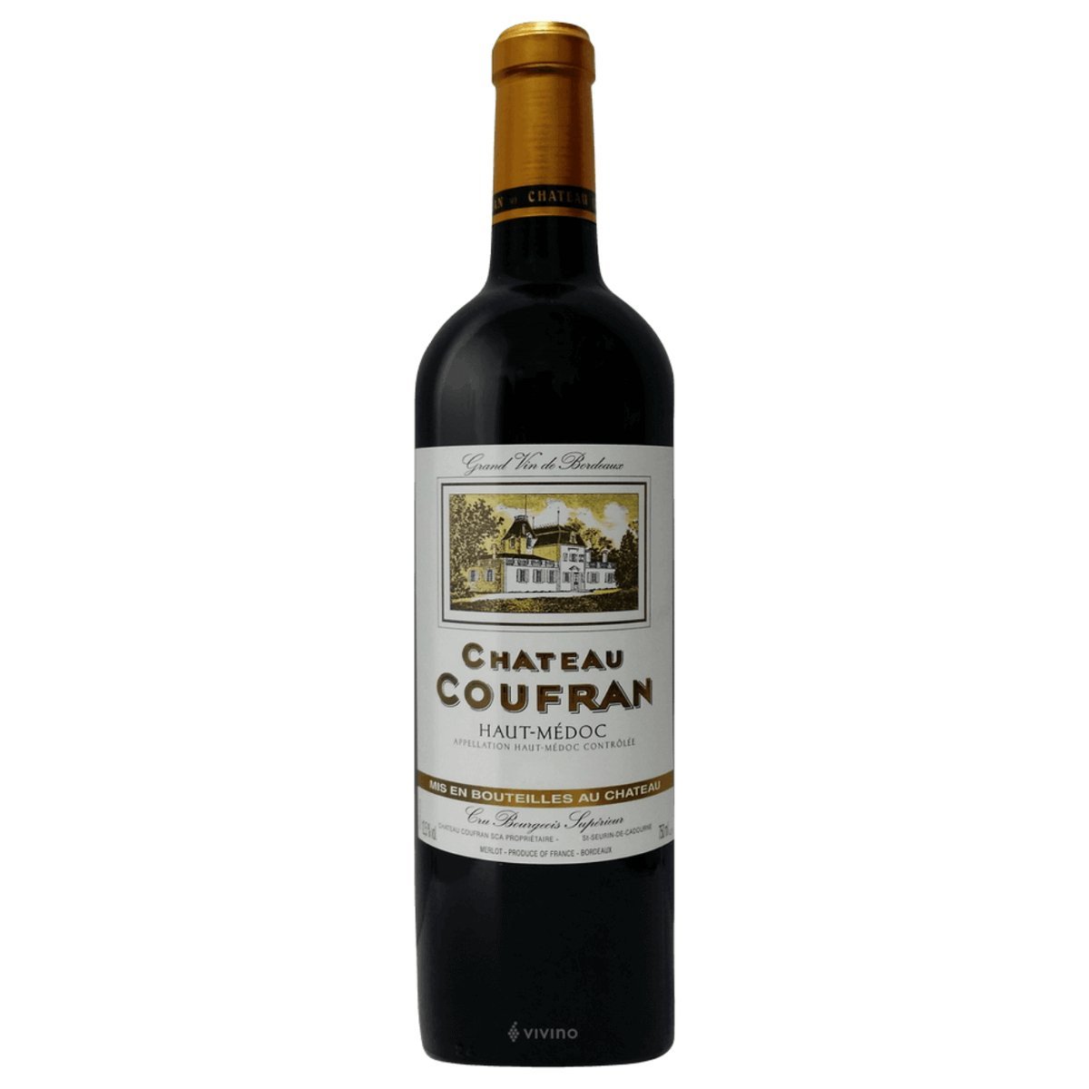 Chateau Coufran Haut Medoc 2018 (6 Bottles) Saint-Seurin-de Cadourne — Merlot from Saint-Seurin-de Cadourne