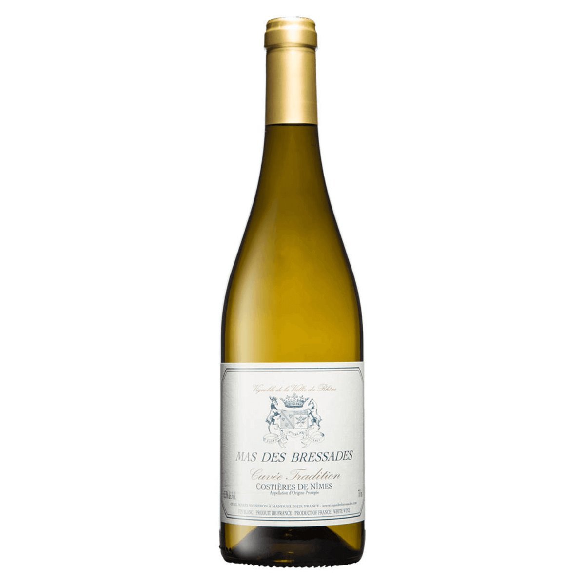 Mas des Bressades 'Cuvée Tradition' Blanc 2023 (6 Bottles) Rhone Valley, France — Blanc from Rhone Valley, France