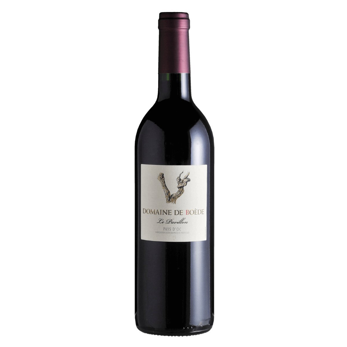Chateau La Negly Domaine de Boede Le Pavillon 2021 (6 Bottles) Bordeaux, France — Syrah from Bordeaux, France