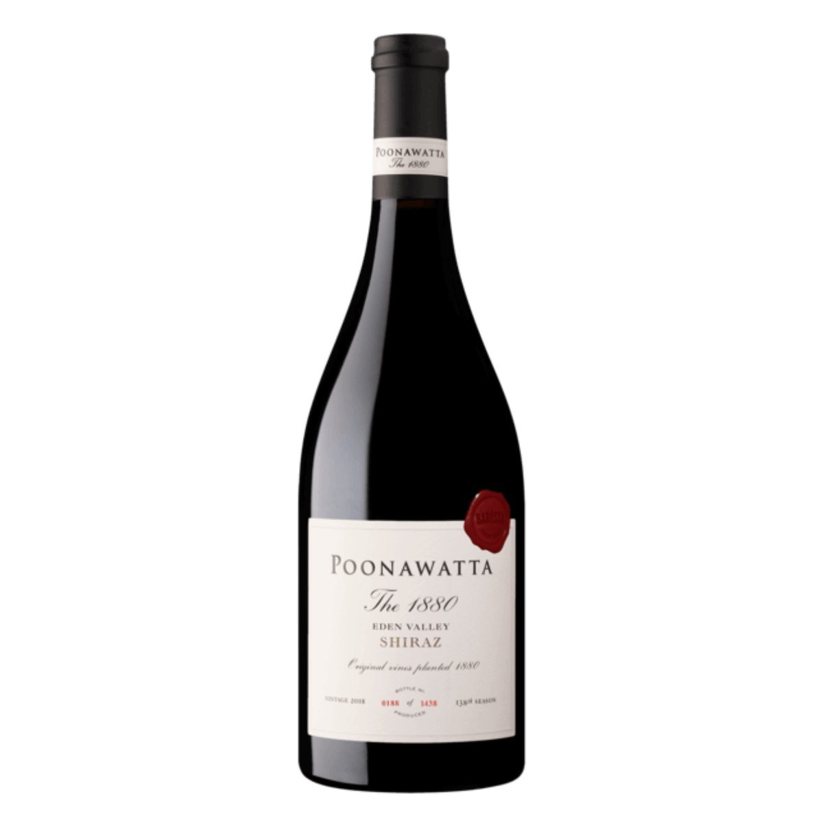Poonawatta THE 1880 Shiraz 2018 (6 Bottles) Eden Valley — Shiraz from Shiraz 2018 (6 Bottles) Eden Valley