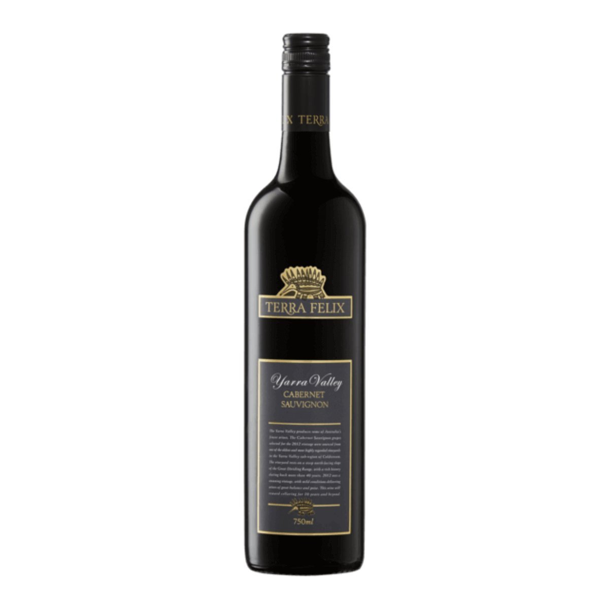 Terra Felix Cabernet Sauvignon Premium 2012 (6 Bottles) Yarra Valley, VIC — Cabernet Sauvignon from Yarra Valley