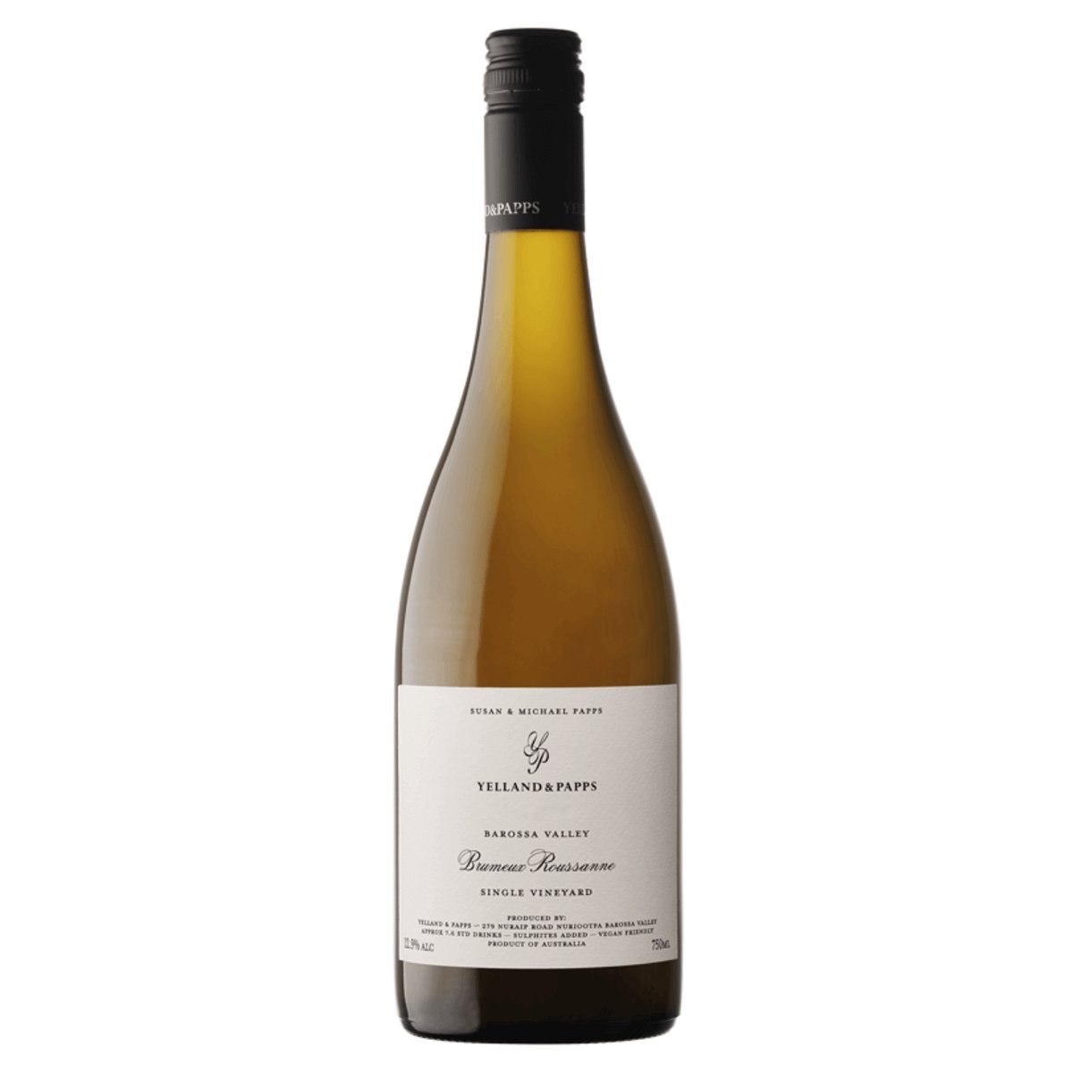 Yelland & Papps Single Vineyard Brumeux Roussanne 2023 (6 Bottles) Barossa — Roussanne from Barossa