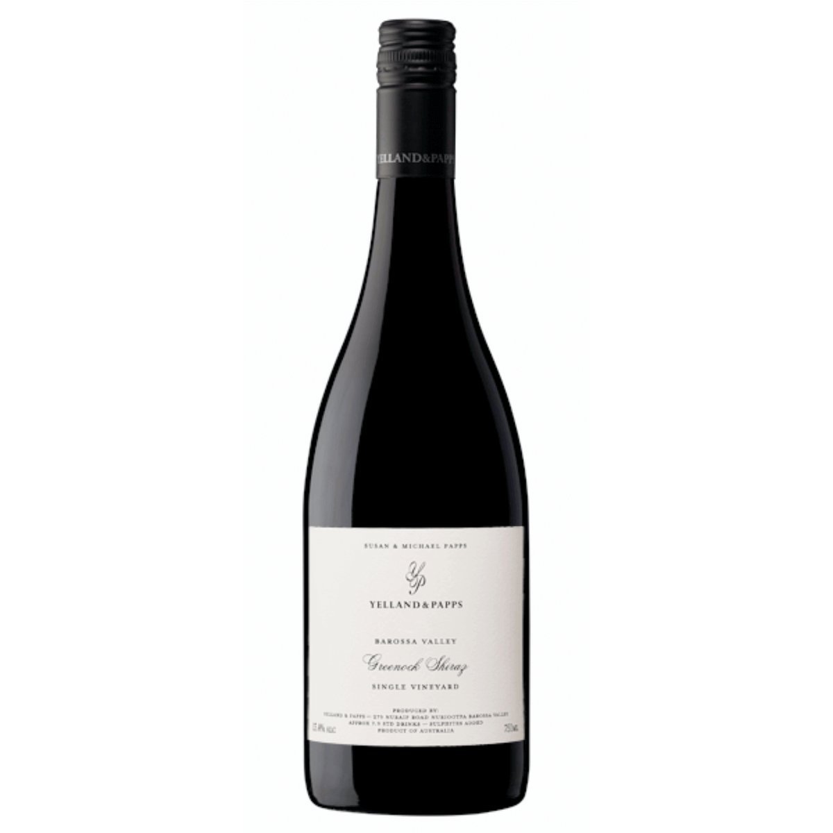 Yelland & Papps Single Vineyard Greenock Shiraz 2022 (6 Bottles) Barossa Valley, SA — Shiraz from Barossa Valley