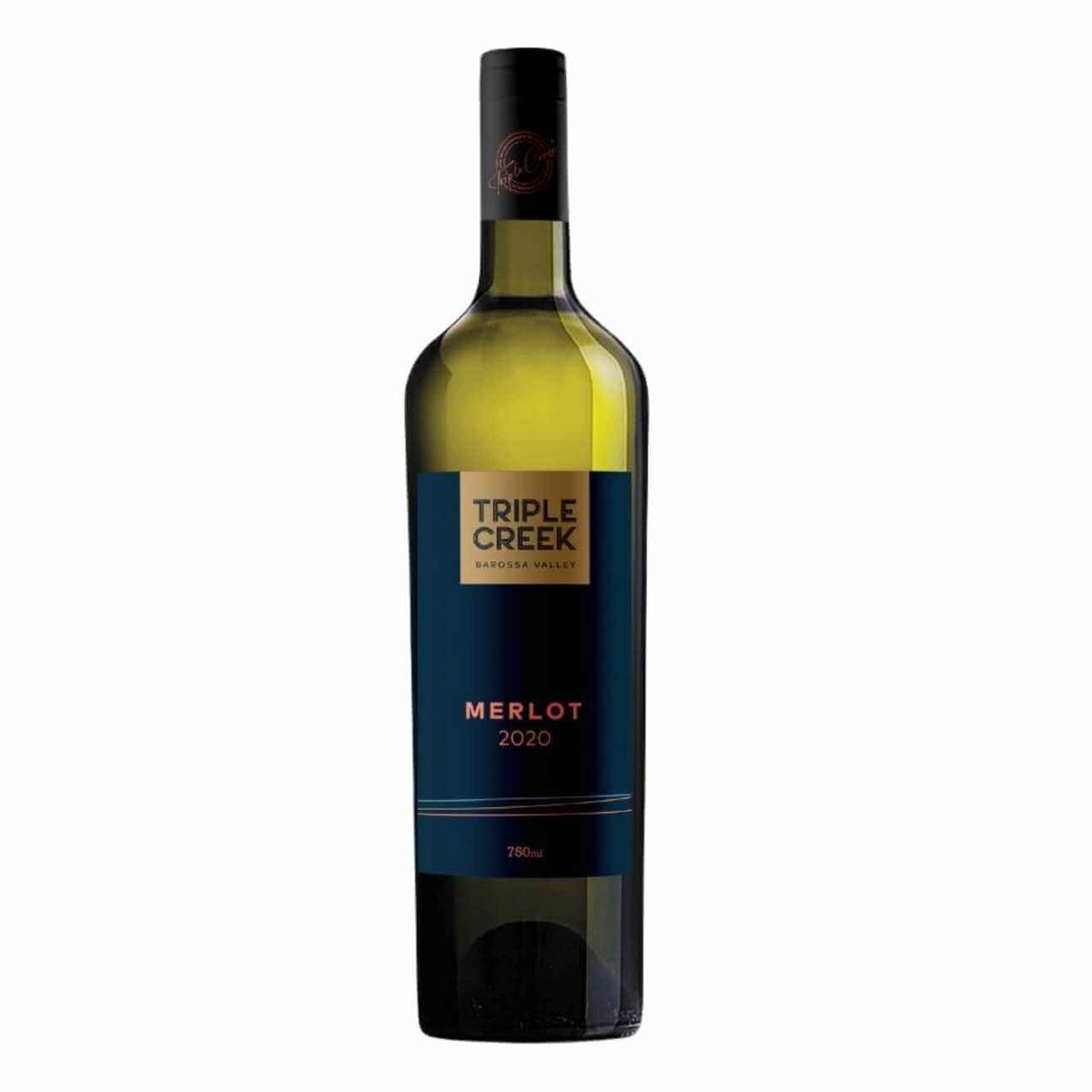 Triple Creek Merlot 2020 (6 Bottles) Barossa Valley, SA — Merlot from Barossa Valley