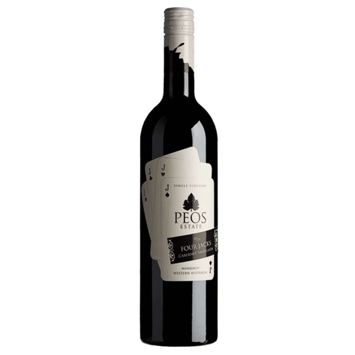 Peos Estate Four Jacks Cabernet Sauvignon (6 Bottles) Manjimup, Western Australia — wine from Australia