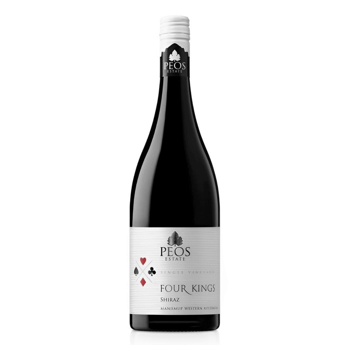 Peos Estate Four Kings Shiraz (6 Bottles) Manjimup, Western Australia — wine from Australia
