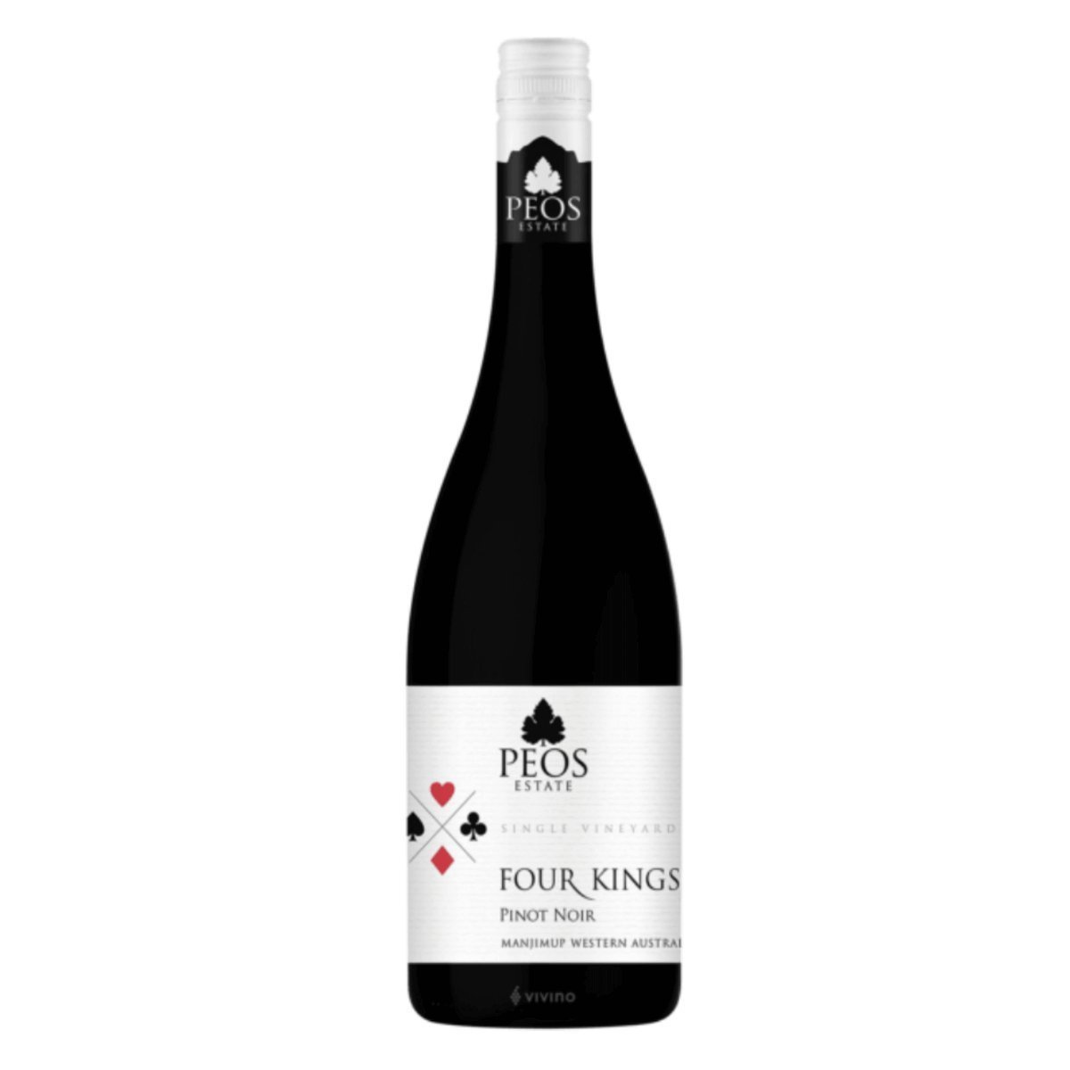 Peos Estate Four Kings Pinot Noir (6 Bottles) Manjimup, Western Australia — wine from Australia