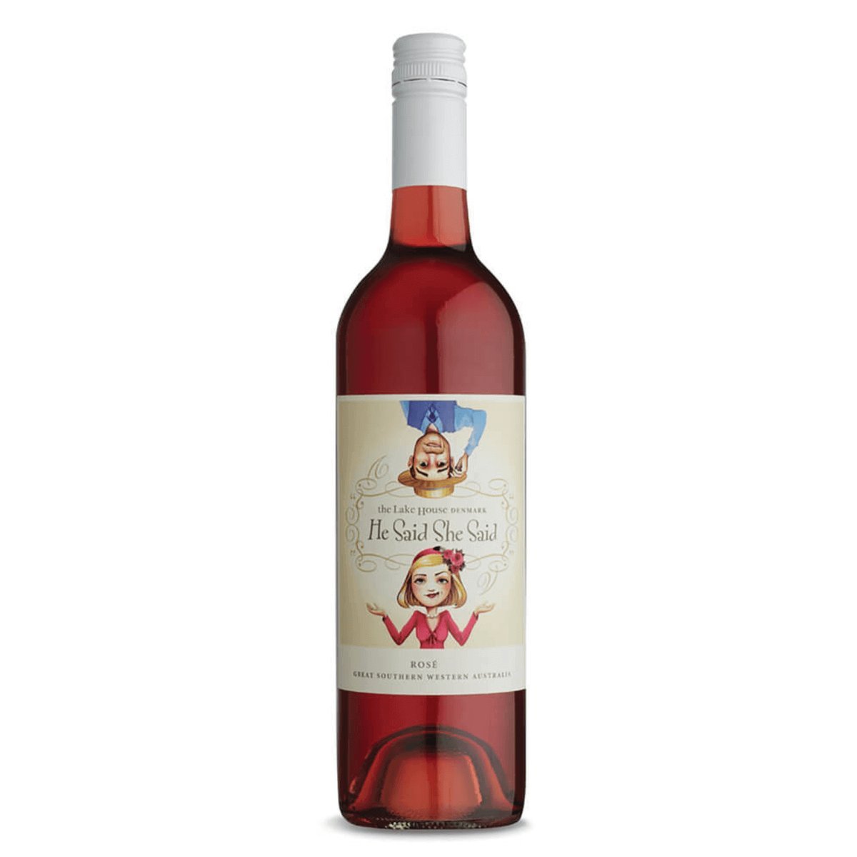 The Lake House He Said She Said Rosé (12 Bottles) Frankland River — wine from Australia