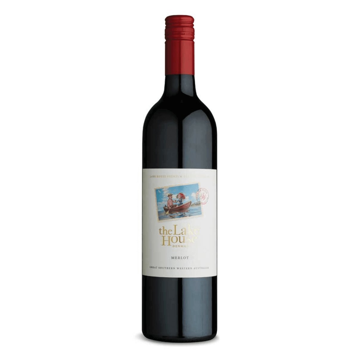 The Lake House Postcard Great Southern Merlot ( 6 Bottles) Frankland River — wine from Australia