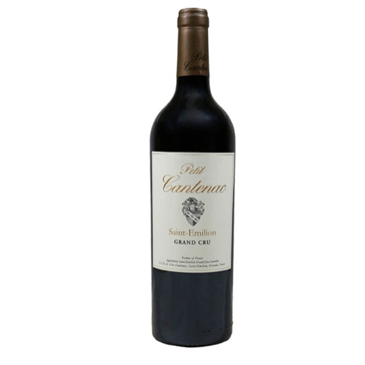 Petit Cantenac Saint-Emilion Grand Cru 2019 (Merlot Cabernet), 6 Bottles, Bordeaux France — wine from Australia