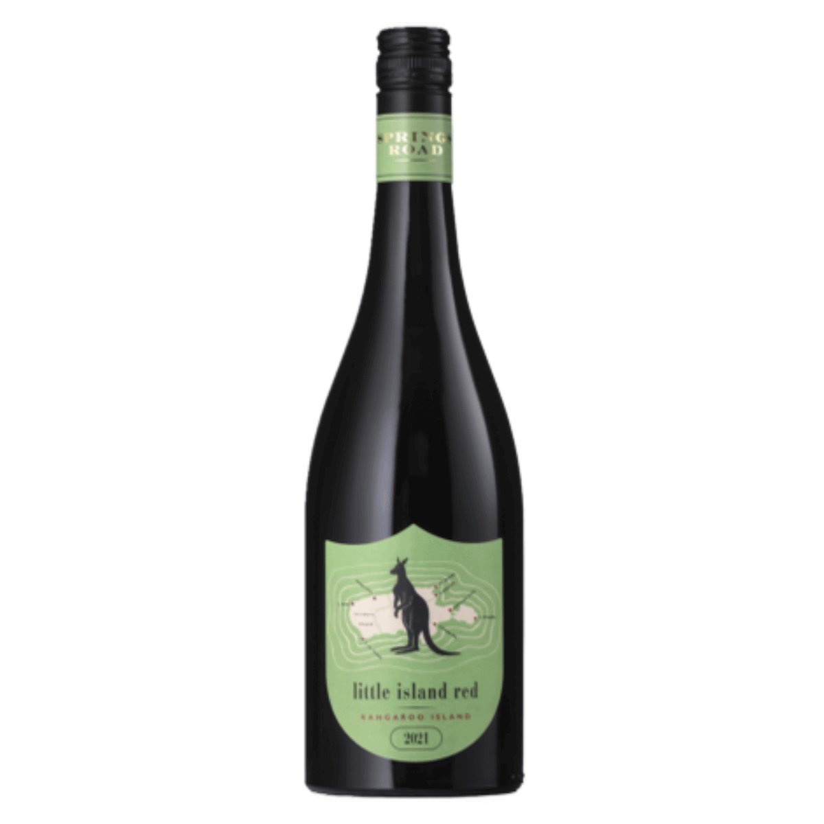 Springs Road Little Island Red Shiraz 2021 (6 Bottles) Kangaroo Island, SA — wine from Australia