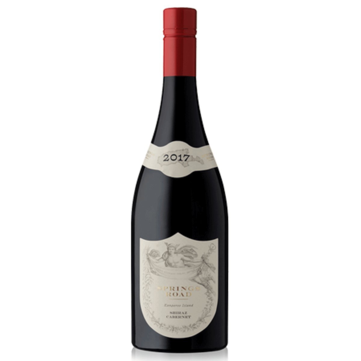 Springs Road Cabernet Sauvignon Shiraz 2018 (6 Bottles) Kangaroo Island, SA — wine from Australia