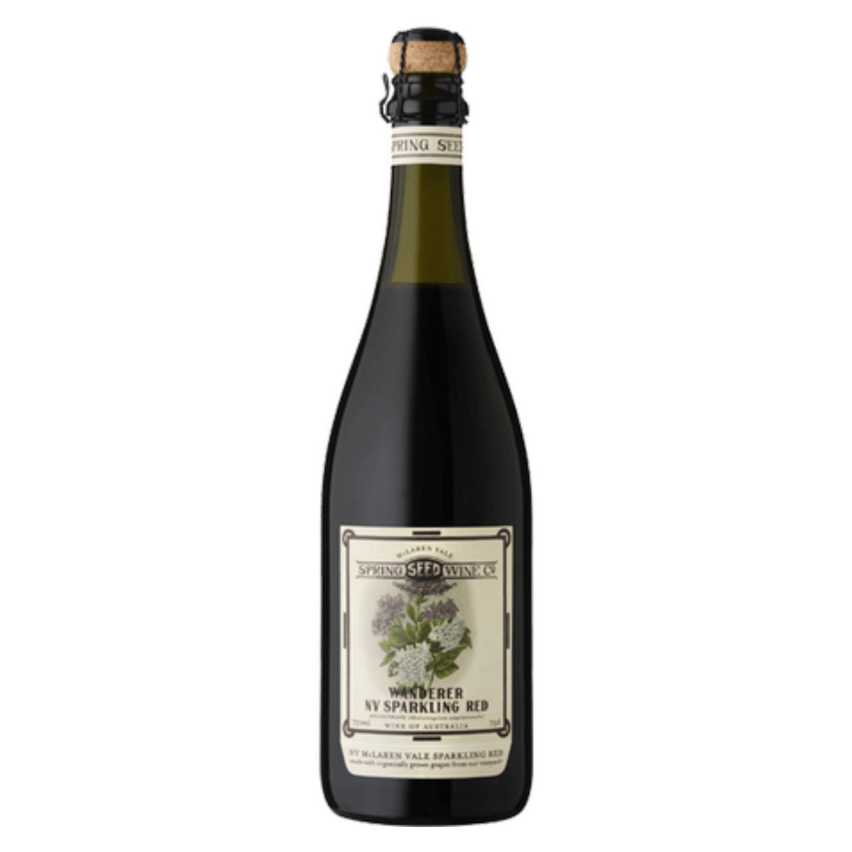 Spring Seed 'Wanderer' Sparkling Red NV (6 Bottles) McLaren Vale, SA — wine from Australia