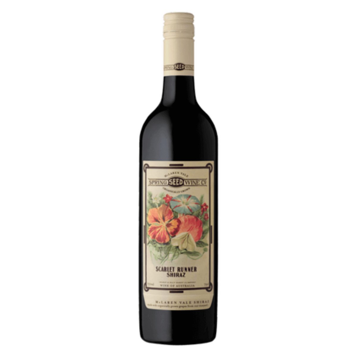 Spring Seed 'Scarlet Runner' Shiraz 2022 (12 Bottles) McLaren Vale, SA — Shiraz from McLaren Vale