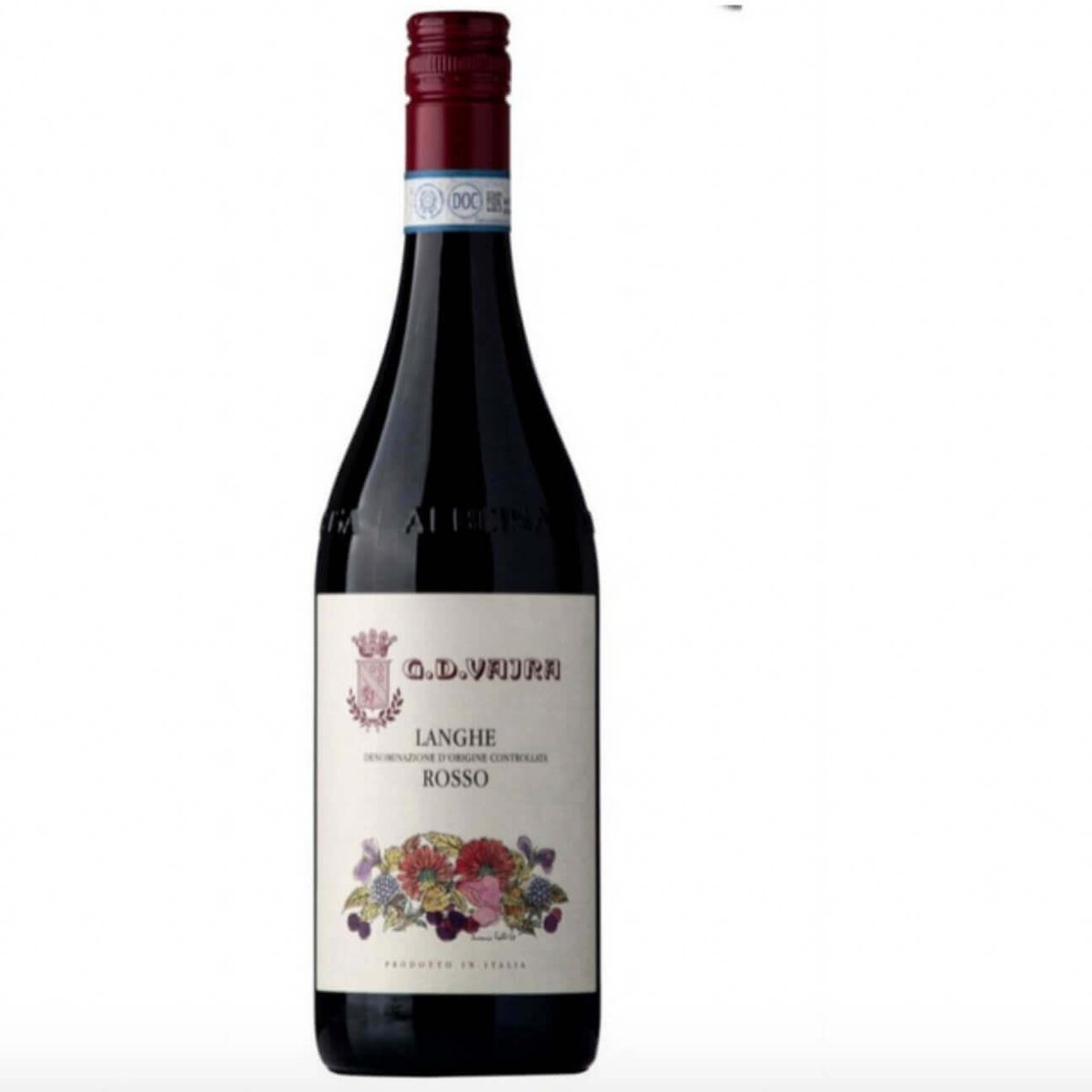 G.D. Vajra Langhe Rosso 2024 (12 Bottles) Barolo, Italy — Rosso from Barolo, Italy