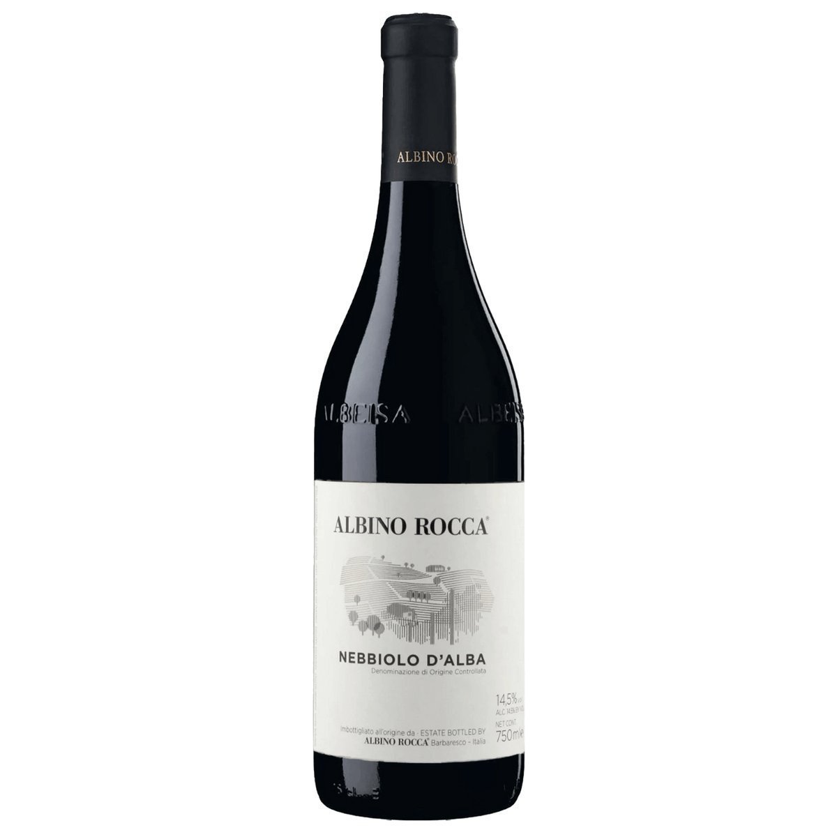 Albino Rocca Nebbiolo d'Alba 2023 (6 Bottles) Barbaresco, Italy — Nebbiolo from Barbaresco, Italy