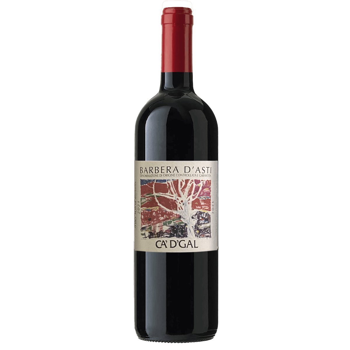 Ca' d'Gal Barbera d'Asti 2021 (6 Bottles) Piedmont, Italy — Barbera from Piedmont, Italy