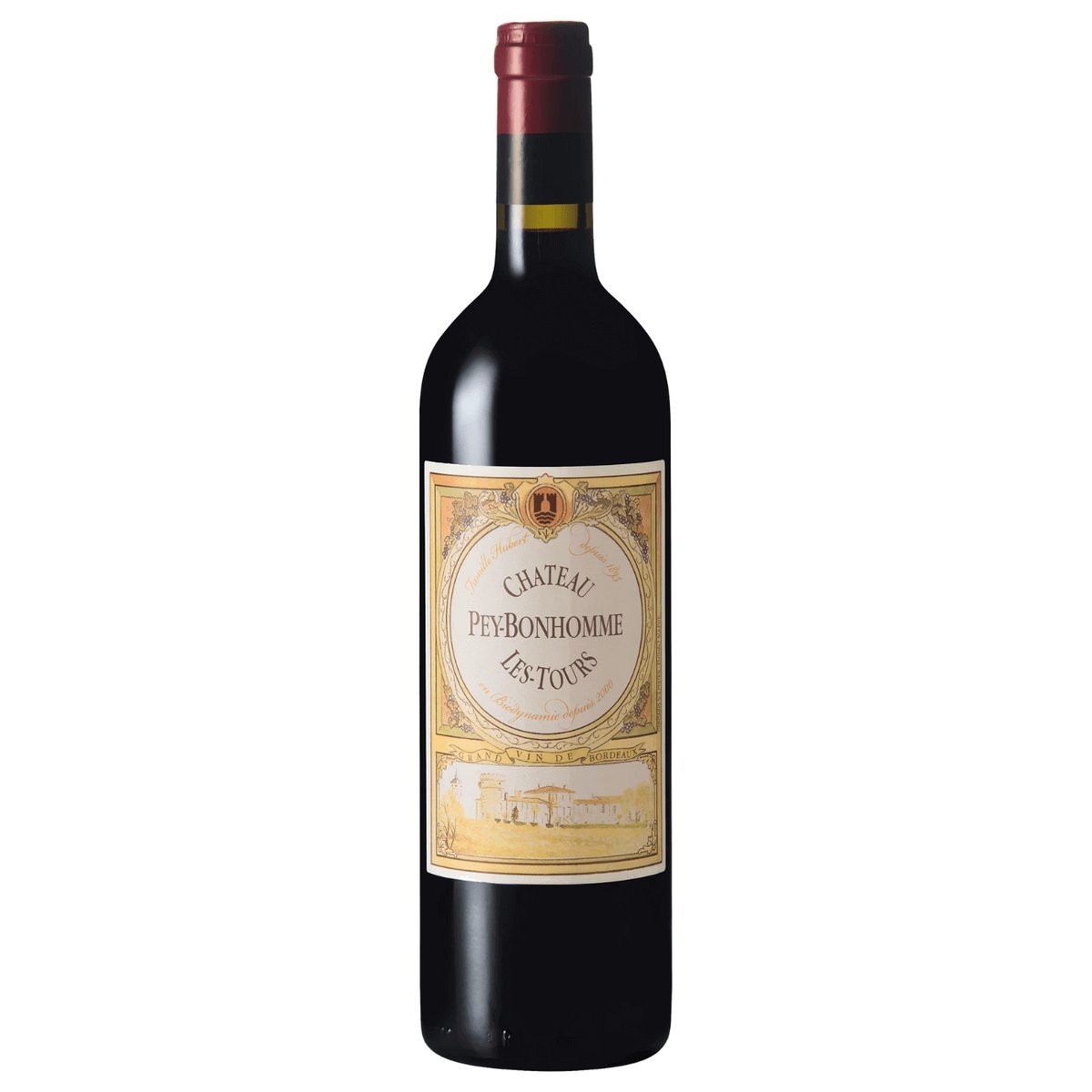Château Peybonhomme-Les-Tours Blaye-Côtes de Bordeaux 2021 (12 Bottles) Bordeaux, France — wine from Bordeaux, France