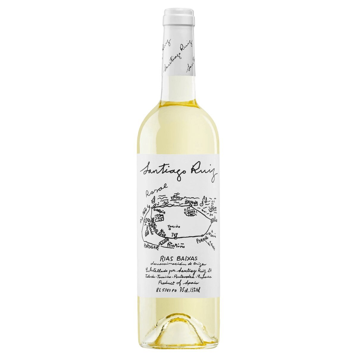 Santiago Ruiz Rias Baixas o Rosal 2024 (6 Bottles) Rioja, Spain — Albariño from Rioja, Spain