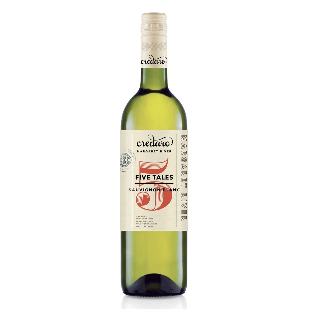 Credaro Five Tales Sauvignon Blanc 2025 (12 Bottles) Caves Road, Yallingup — Sauvignon Blanc from Caves Road, Yallingup