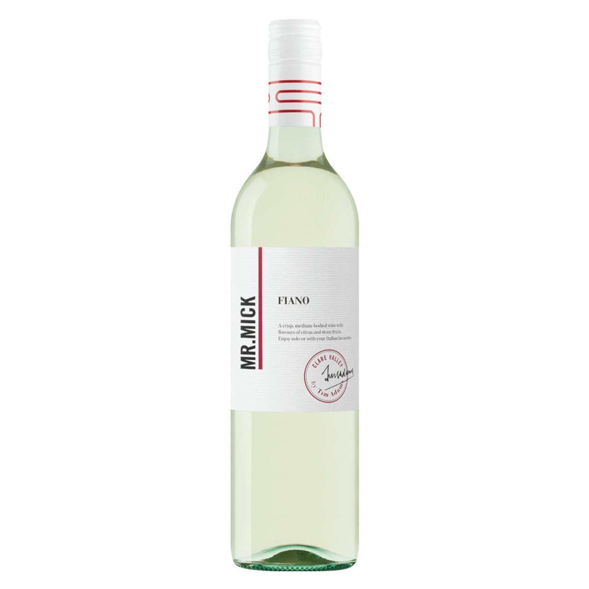 Mr Mick Fiano 2024 (6 Bottles) Clare Valley, SA — Fiano from Clare Valley