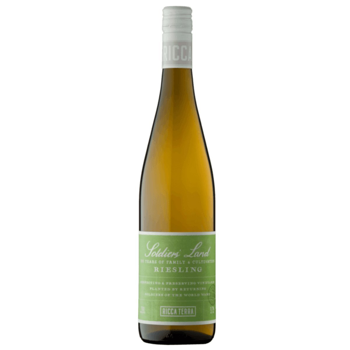 Ricca Terra Soldiers’ Land Riesling 2023 (12 Bottles) Riverland, SA — wine from Riverland