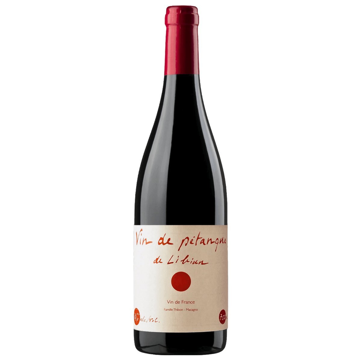 Mas de Libian Vin de France Vin de Pétanque 2024 (6 Bottles) Cotes du Rhone, France — Rouge from Cotes du Rhone, France
