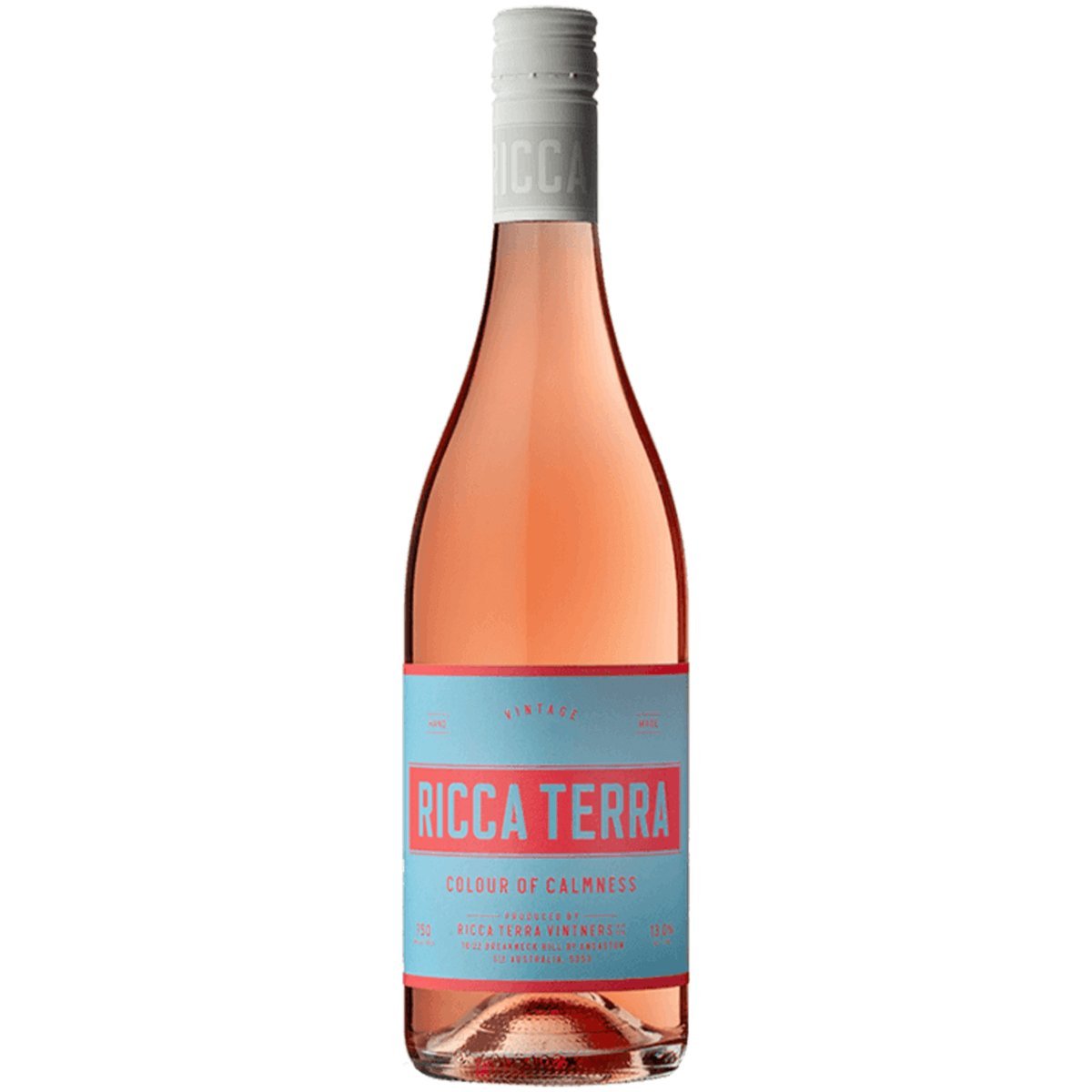 Ricca Terra Colour of Calmness Rosé 2025 (12 Bottles) Riverland, SA — wine from Australia