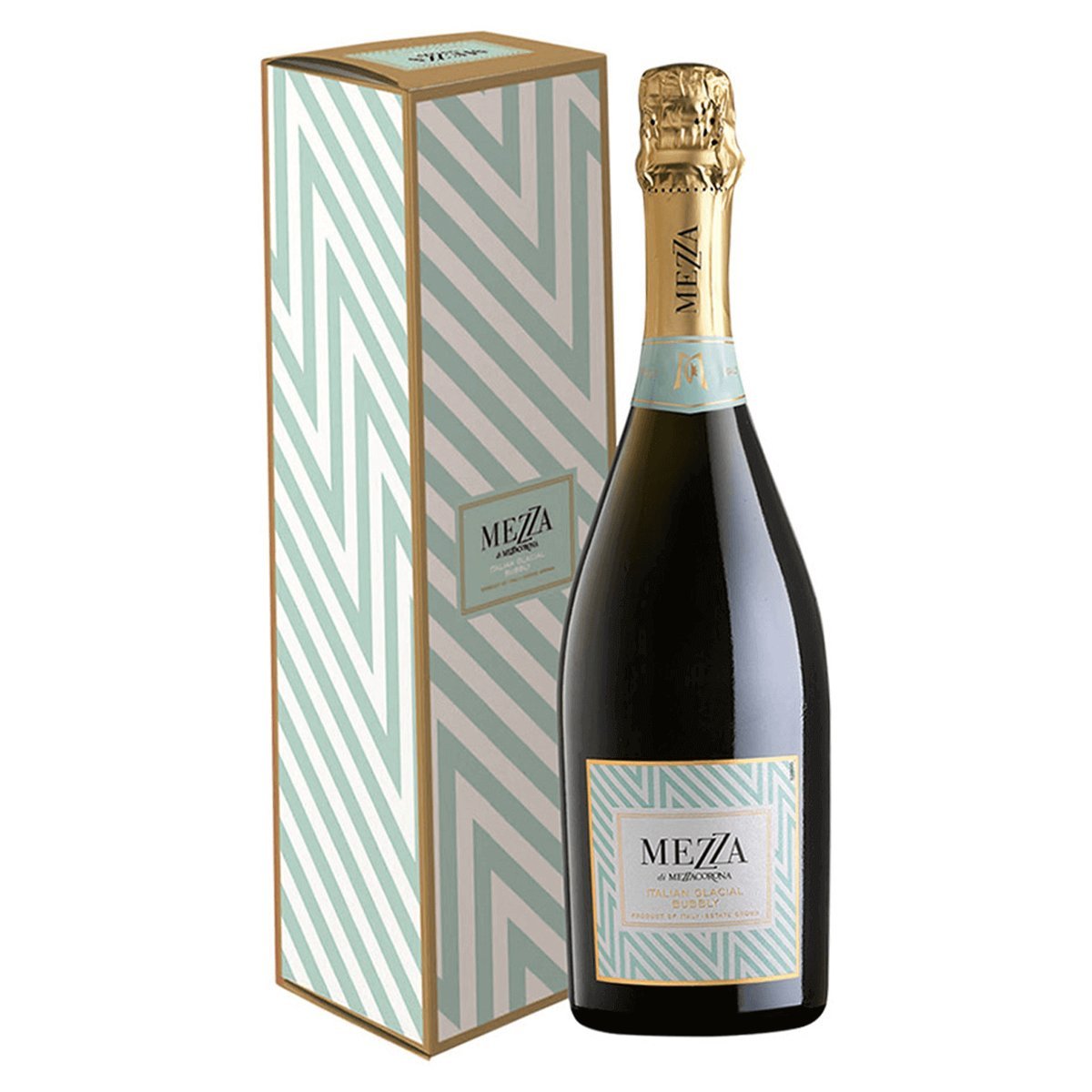 Mezza di Mezzacorona Glacial Italian Sparkling Gift Box (6 Bottles) Dolomites, Italy — wine from Australia