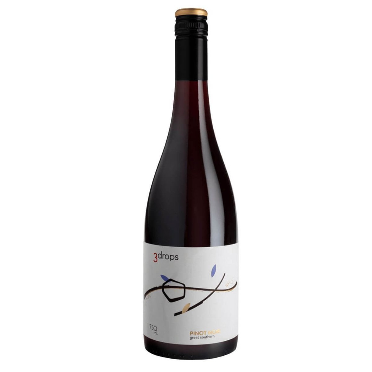 3drops Pinot Noir 2024 (12 Bottles) Great Southern, WA — wine from Australia